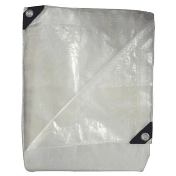 Kaps Tex Heavy Duty Tarp, Silver/Black 235450 - main